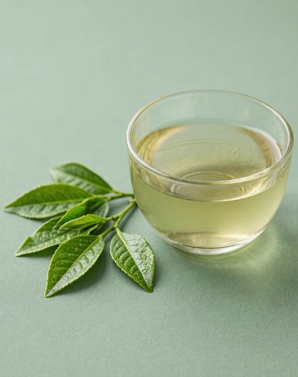 Hojas de té verde